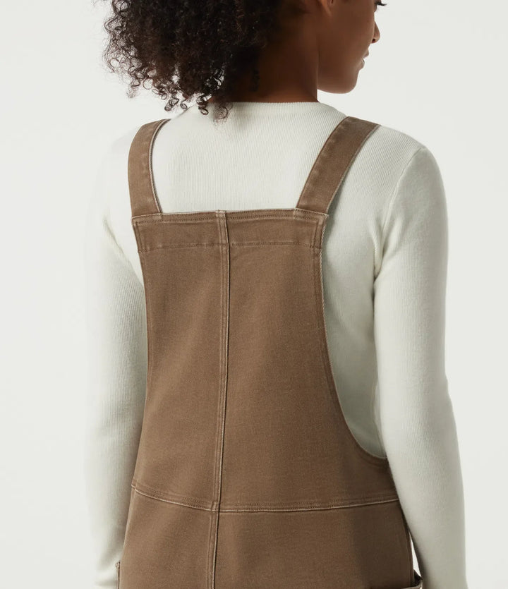 V Neck Baggy Colorful Denim Casual Cotton Overalls with Pockets