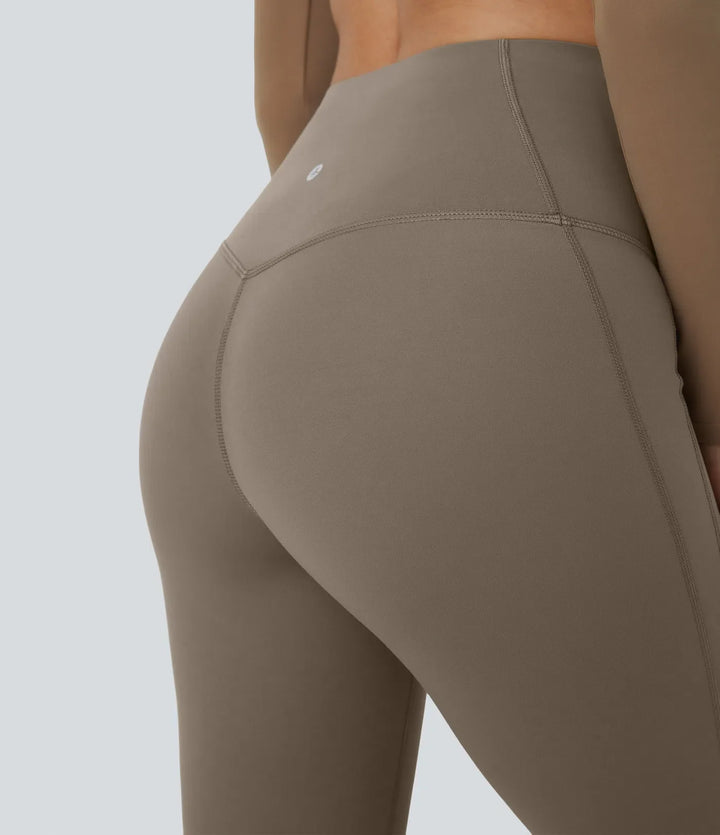Halara UltraSculpt High Waisted Tummy Control Shaping Yoga Flare Leggings