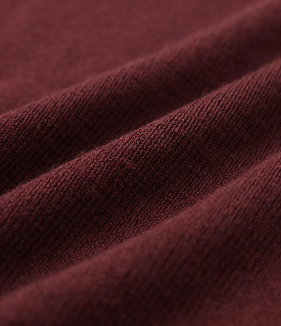 U-Neck Long Sleeve Wool-Blend Casual Sweater