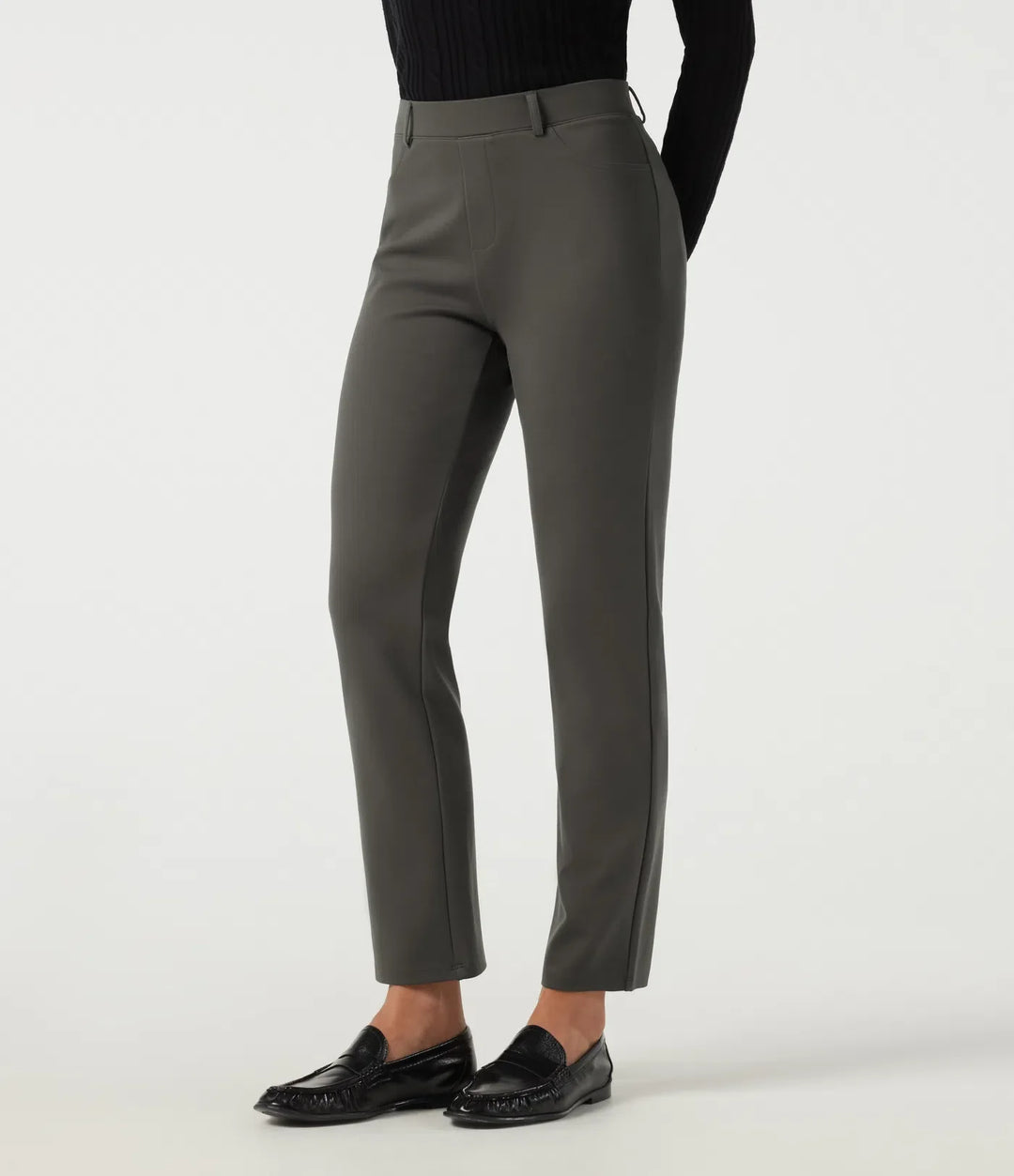 Halara Flex Mid Rise Straight Leg Work Pants with Pockets