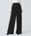 Halara Flex High Waisted Pocket Wide Leg Work Pants