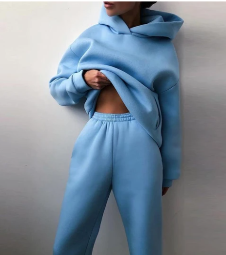 Quinn | Two-Piece Hoodie and Jogger Sweatsuit Set