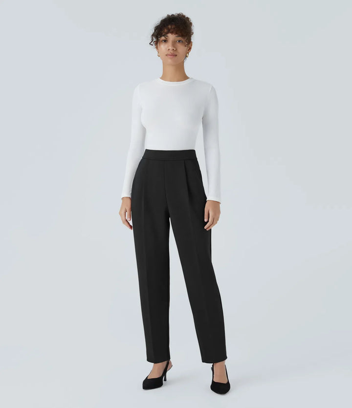 Halara Flex High Waisted Pocket Tapered Work Pants