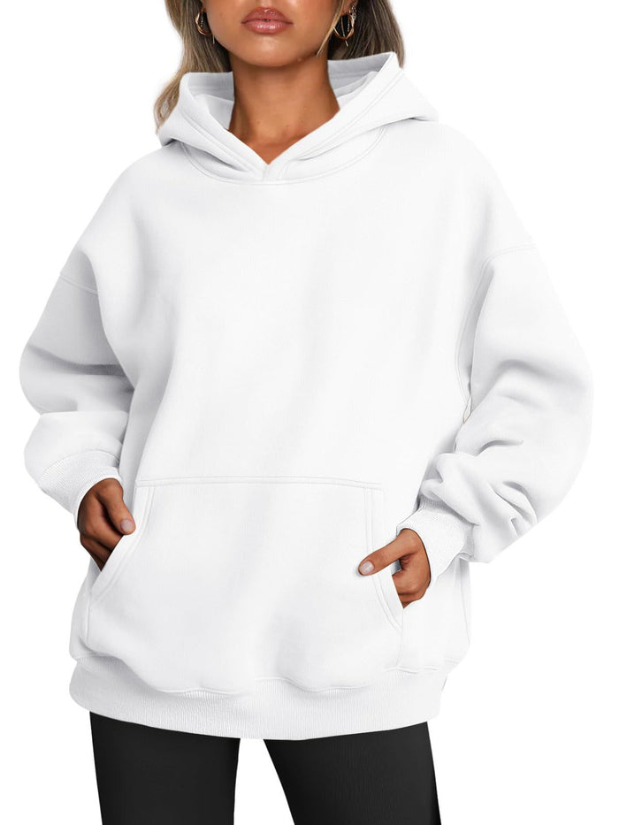 Avery | Oversized Fleece Lined Hoodie with Kangaroo Pocket