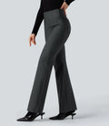 Halara Flex High Waisted Striped Work Flare Pants with Pockets