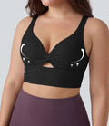 Plus Size Halara UltraSculpt Light Support Molded Cups Push-Up Yoga Sports Bra