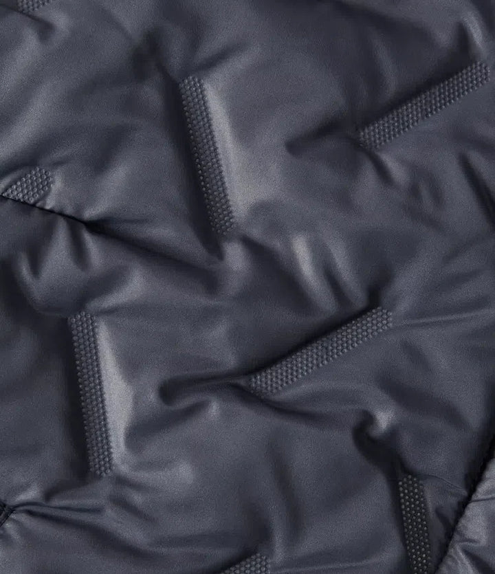 High Neck Long Sleeve Casual Padded Jacket with Pockets