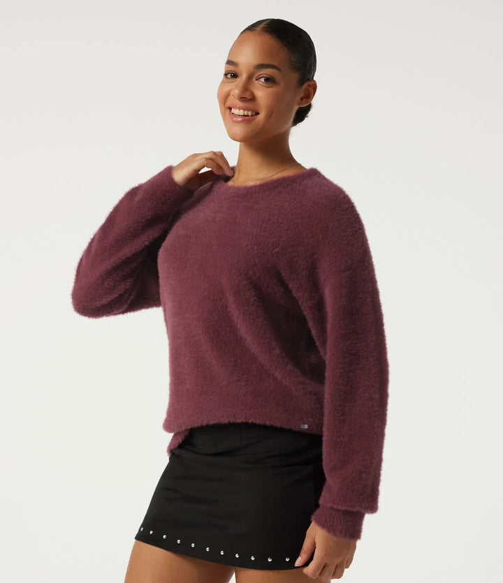 Round Neck Long Sleeve Casual Sweater