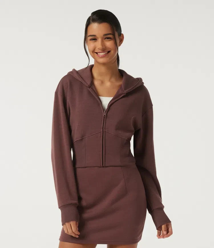 Hooded Long Sleeve Casual Sweatshirt