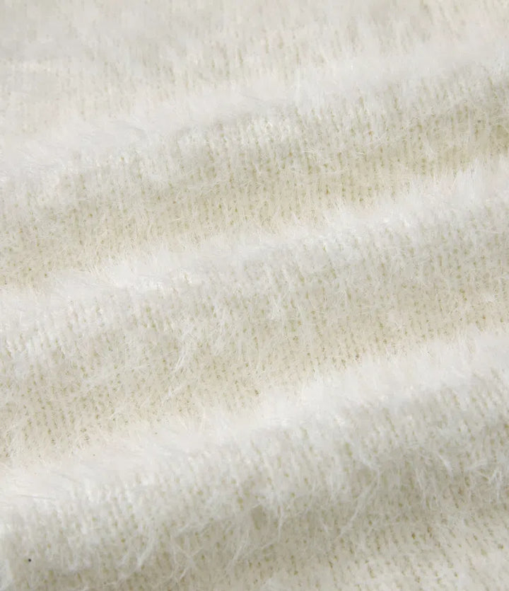 Off Shoulder Bishop Long Sleeve Casual Sweater