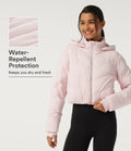PuffFlex Hooded Long Sleeve Casual Padded Jacket with Pockets