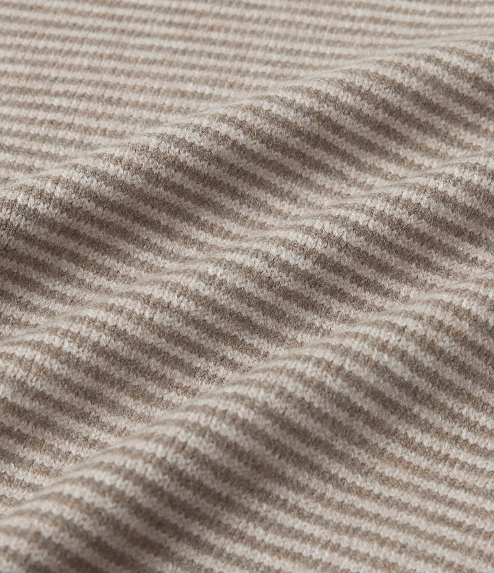 Stripe Sweater Knit Casual Scarf