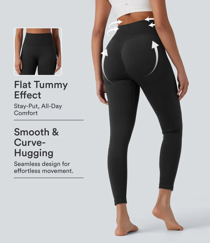 OneForm Seamless Flow High Waisted Tummy Control Butt Lifting Yoga Leggings