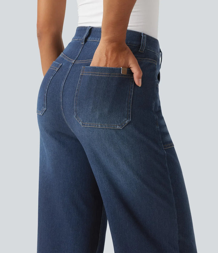 Halara Flex High Waisted Flare Jeans with Pockets