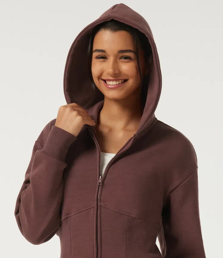 Hooded Long Sleeve Casual Sweatshirt