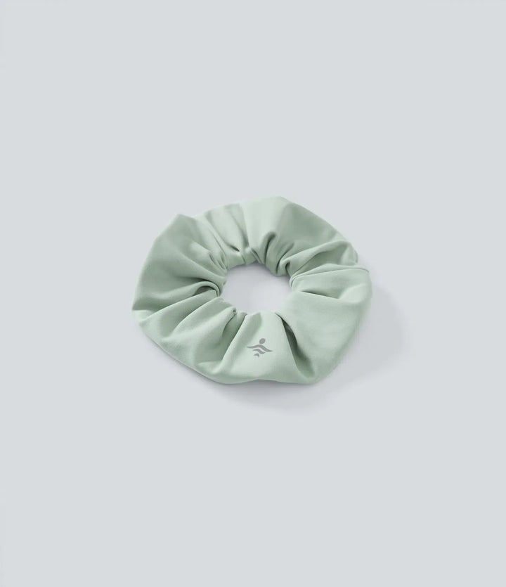 SoftlyZero Plush Solid Pleated Scrunchie-Surprise Color