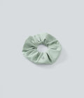 SoftlyZero Plush Solid Pleated Scrunchie-Surprise Color
