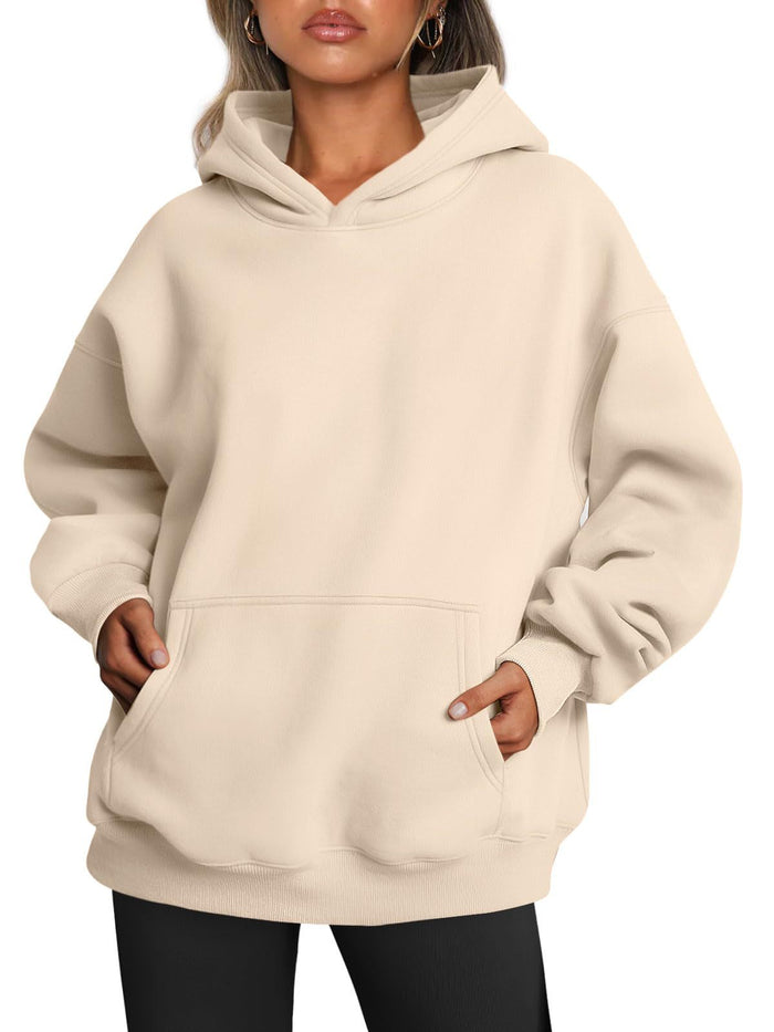 Avery | Oversized Fleece Lined Hoodie with Kangaroo Pocket