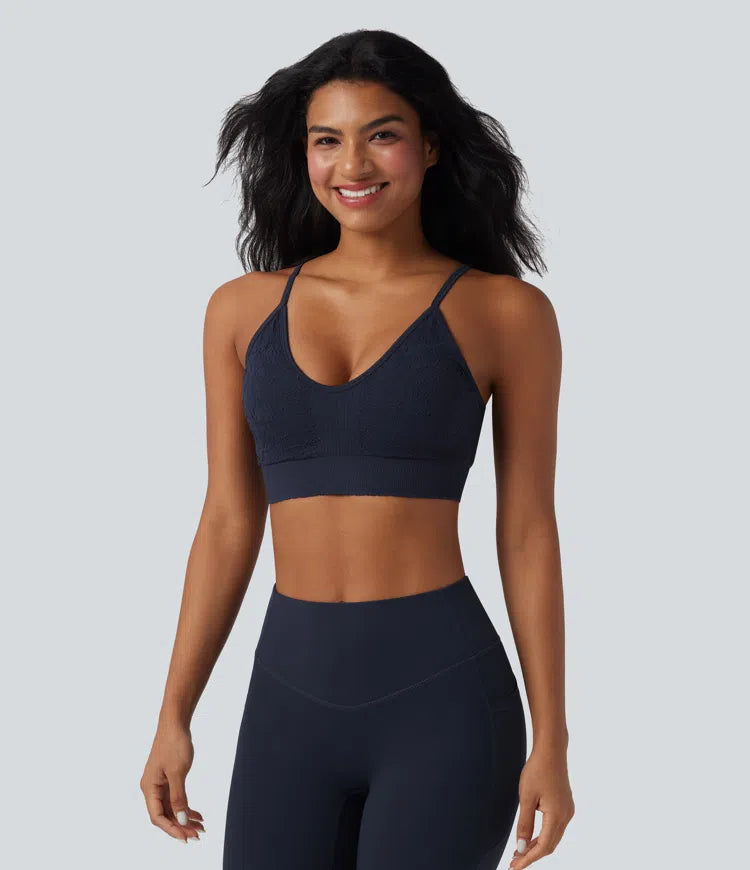 OneForm Seamless Flow Low Support Yoga Sports Bra