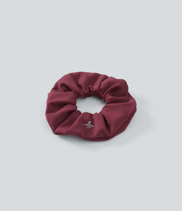 SoftlyZero Plush Solid Pleated Scrunchie-Surprise Color