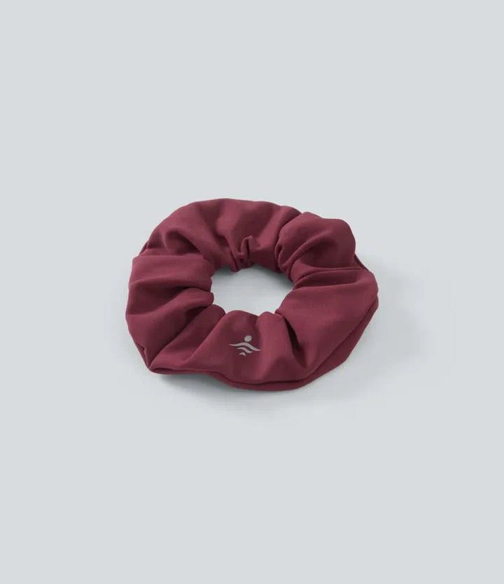 SoftlyZero Plush Solid Pleated Scrunchie-Surprise Color
