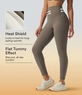 Halara UltraSculpt High Waisted Tummy Control Skinny Fleece Training Leggings with Pockets