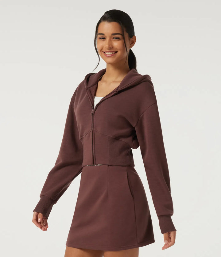 Hooded Long Sleeve Casual Sweatshirt