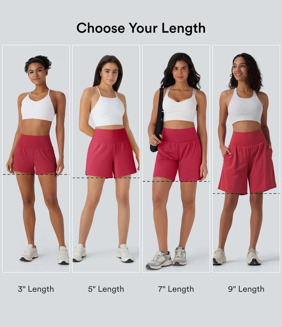 SoftlyZero Airy Super High Waisted 2-in-1 InstantCool Yoga Shorts with Pockets