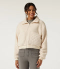 Lapel Long Sleeve Casual Sherpa Jacket with Pockets
