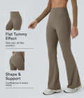 Halara UltraSculpt High Waisted Tummy Control Shaping Yoga Flare Leggings