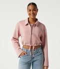 Long Sleeve Casual Shacket with Pockets