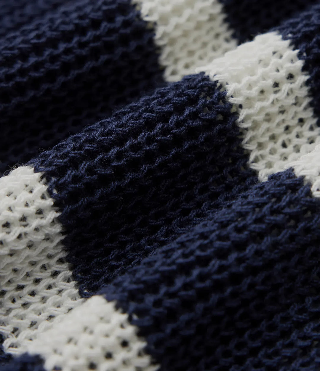Half Zip Sleeveless Stripe Casual Sweater
