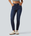 Halara Flex Mid Rise Skinny Casual Jeans with Pockets