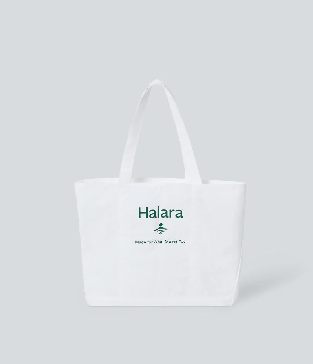 Halara Letter Print Casual Canvas Tote Bag