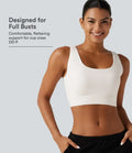 Halara Ultrasculpt Medium Support Backless Adjustable Buckle Built-in Bra Training Sports Bra DD-F Cups