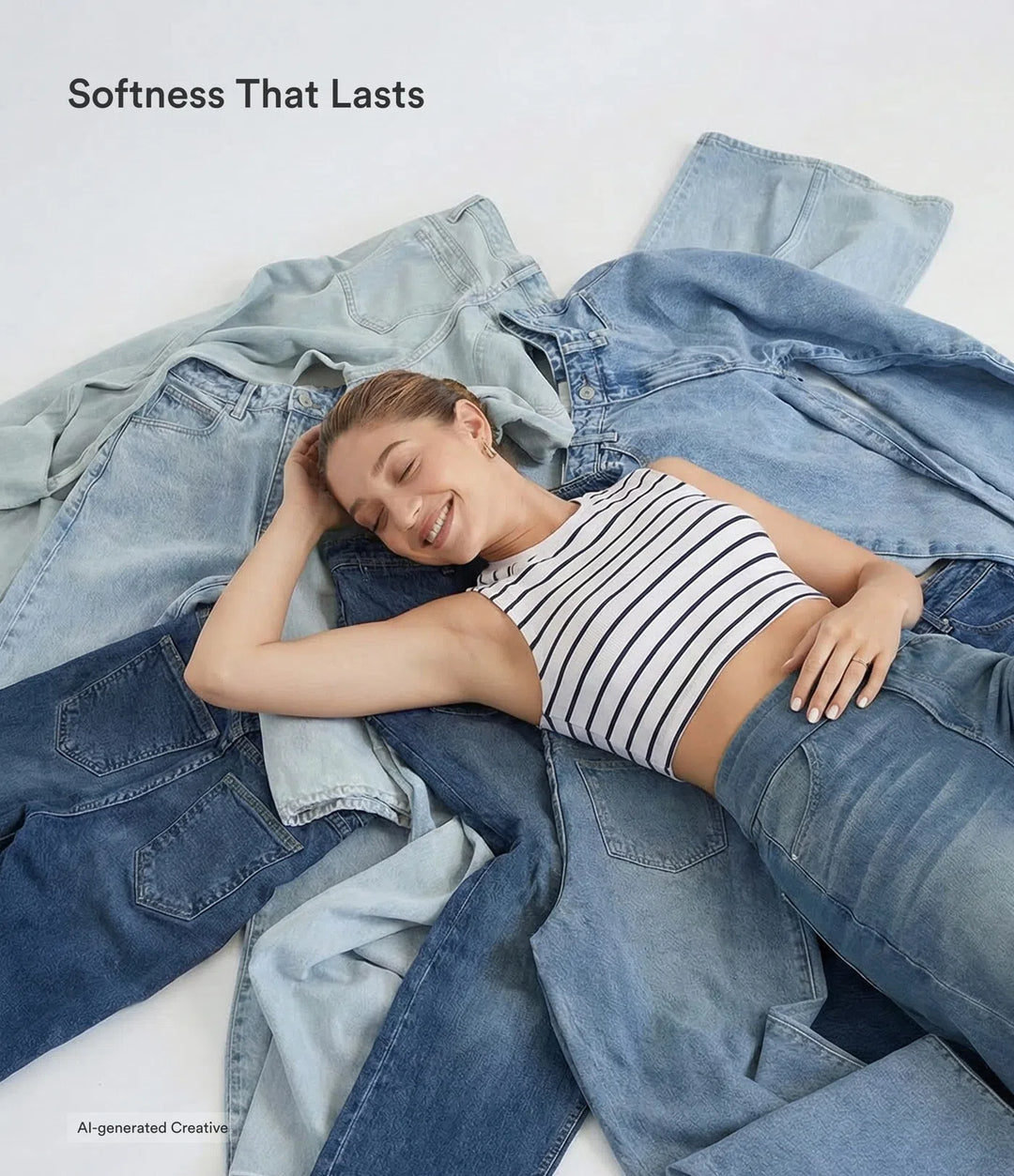 Halara Flex High Waisted Pockets Wide Leg Loose Work Jeans
