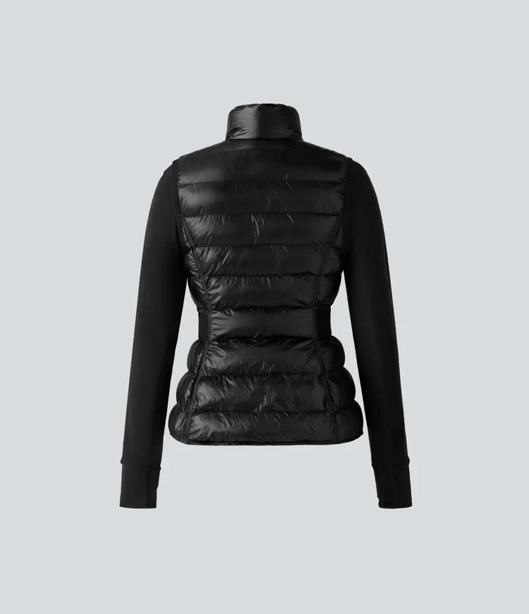 2-Piece Workout Padded Vest &amp; Jacket with Pockets