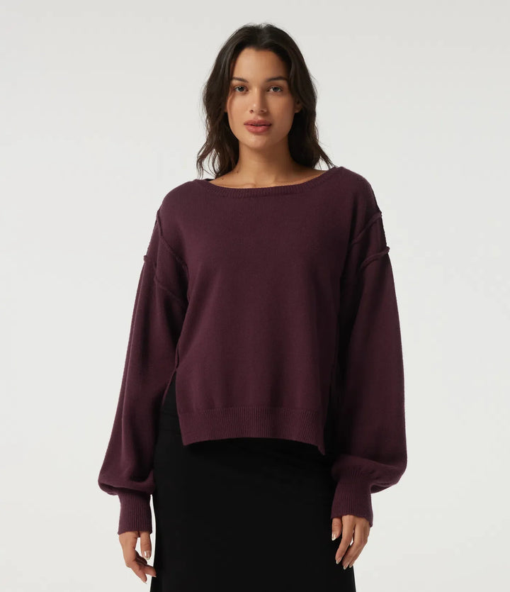 One Shoulder Long Sleeve Casual Sweater