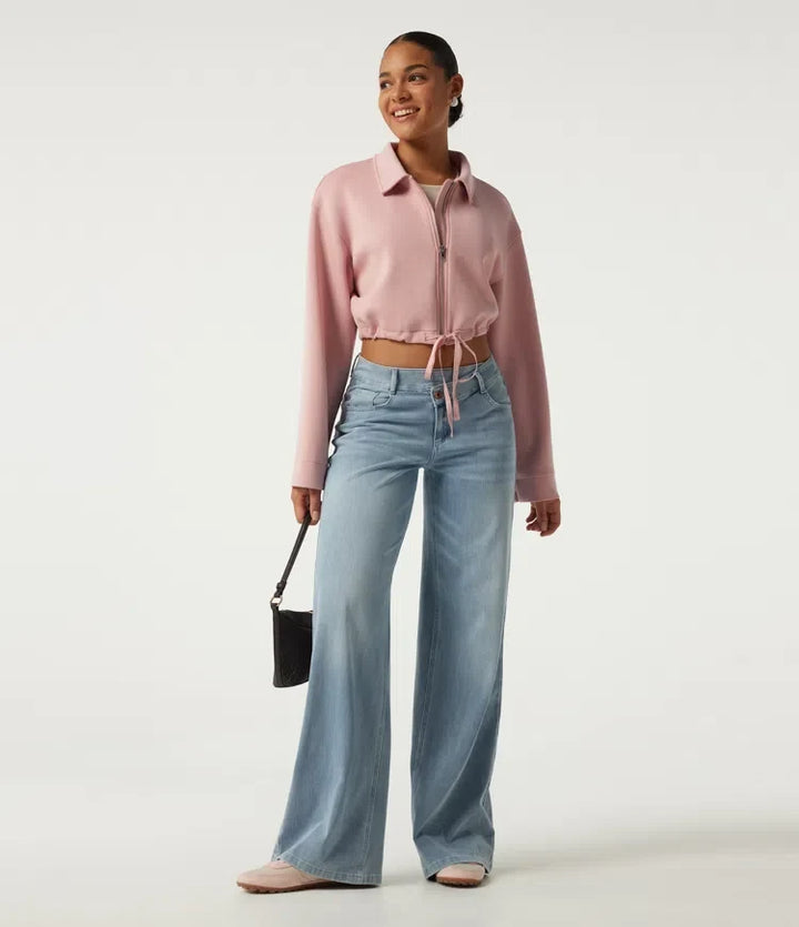 Long Sleeve Casual Shacket with Pockets