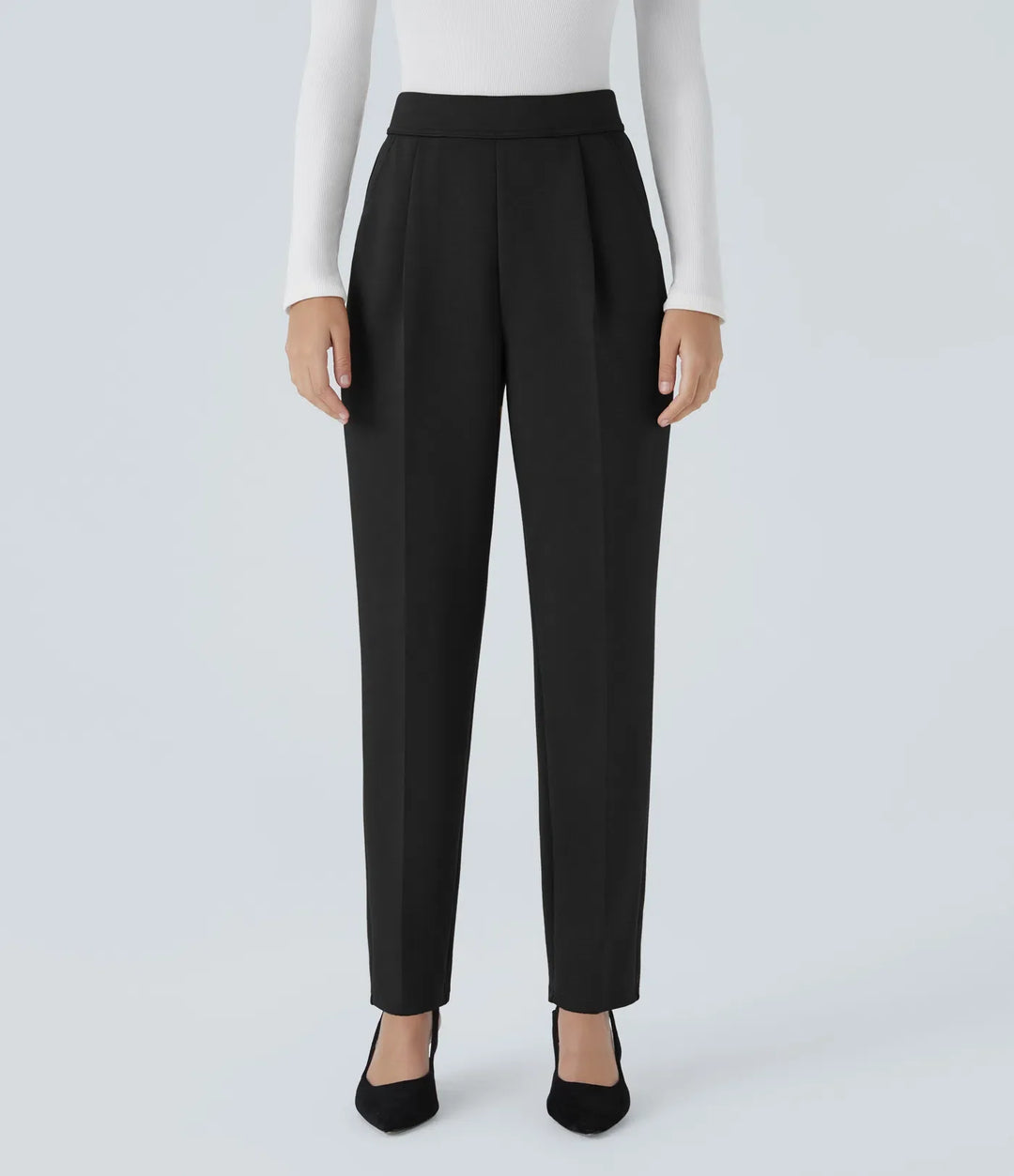 Halara Flex High Waisted Pocket Tapered Work Pants