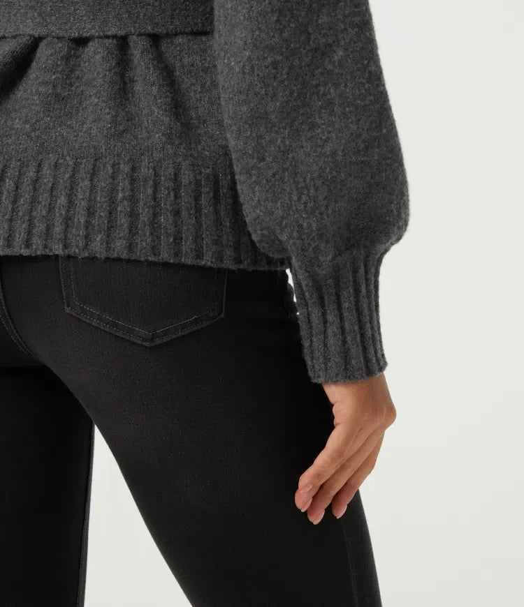 Long Sleeve Tie Front Casual Cardigan