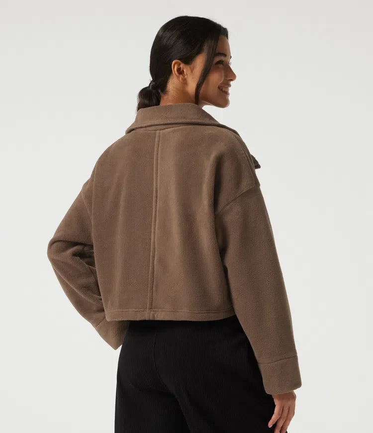 High Neck Long Sleeve Workout Jacket