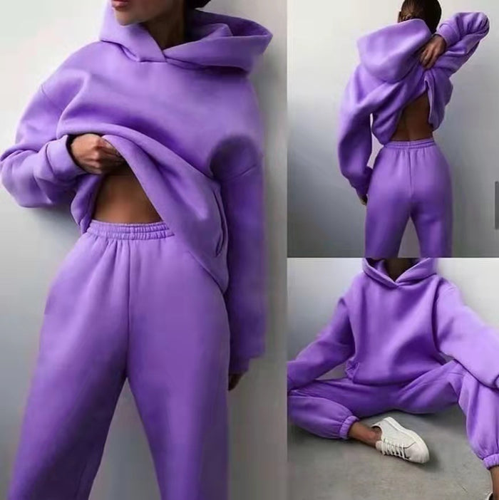 Quinn | Two-Piece Hoodie and Jogger Sweatsuit Set
