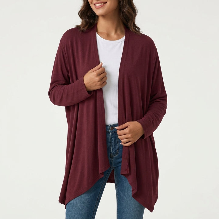 Raglan Long Sleeve Casual Cardigan with Pockets