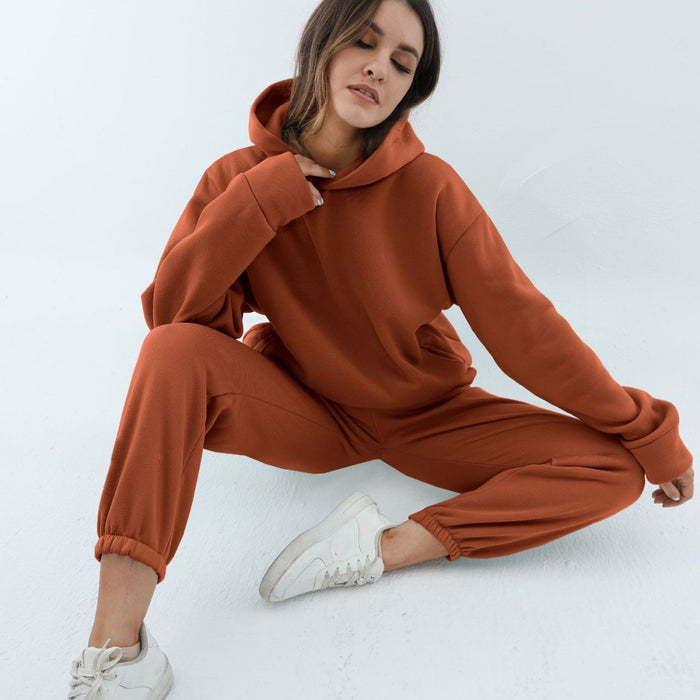Quinn | Two-Piece Hoodie and Jogger Sweatsuit Set